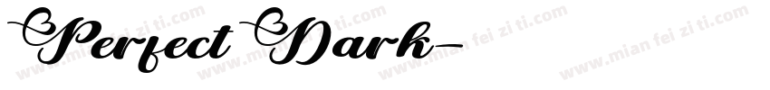Perfect Dark字体转换